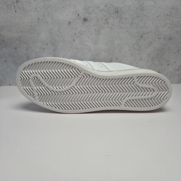 Adidas Originals Superstar Sneakers White Mens 9 B27136 New Display Yellowing - Picture 12 of 12